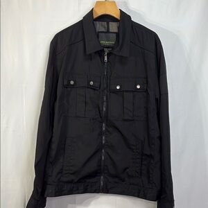 🚢 John Bartlett Black Lightweight  Jacket with Relaxed Fit